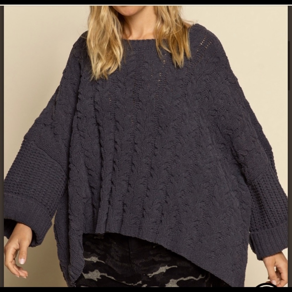 Chunky soft sweater